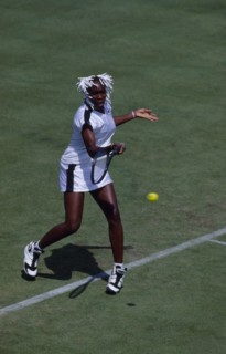 10097830 SPORT Tennis  Women Venus Williams USA player with beaded hair