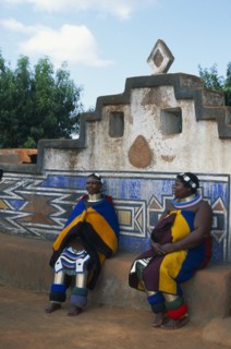 SOUTH AFRICA, Mpumalanga, Middelburg, Botshabelo Ndebele Village (formerly Missionary Station) two
