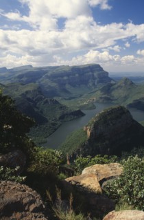 SOUTH AFRICA, Mpumalanga  , Blyde River Canyon, View from 3 Rondavels Point.