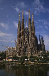 SPAIN, Catalonia, Barcelona , Sagrada Familia
