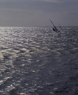 USA , North Carolina , Pimlico Sound , Windsurfing