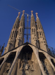 SPAIN, Catalonia, Barcelona , Sagrada Familia