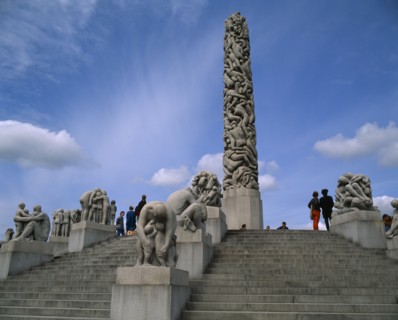 NORWAY, Akerhaus, Oslo, Vigeland Sculpture Park.