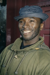 SOCIETY, People, Men, " Black man, smiling, wearing hat "
