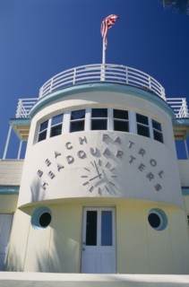 USA, Florida, Miami, Beach Patrol building