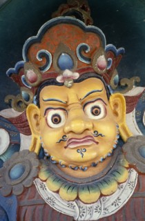 INDIA, Bihar, Bodh Gaya, Temple carvings