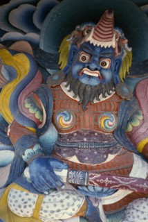 INDIA, Bihar, Bodh Gaya, Temple carvings