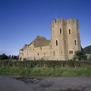 ENGLAND, Shropshire, Stokesay Castle