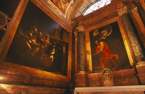 ITALY, Lazio, Rome, "San Luigi dei Francesi, The french National Church built in the 16th century.