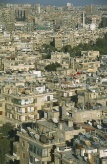 SYRIA, South, Damascus, View over the city.
