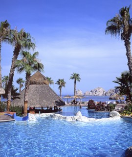 MEXICO, Cabo, Hotel pool