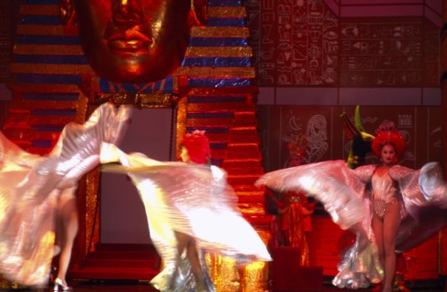 THAILAND, Phuket, Patong, Simons Cabaret with perfomers on stage at a Transvestite show with an