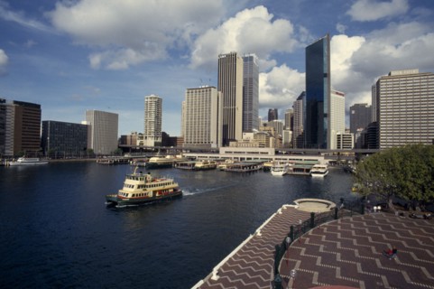 AUSTRALIA, New South Wales, Sydney, View of the Harbour.