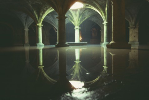 MOROCCO, El Jadida, Old Roman sewers.