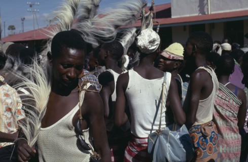 TANZANIA, Dodoma, Ngomas dancers