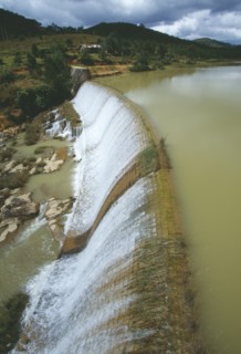 VIETNAM, Near Dalat, One of the Ankroet Lakes which is part of a hydro electric scheme