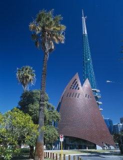 AUSTRALIA, Western Australia, Perth, The Swan Bell Tower built as Perths Millennium project