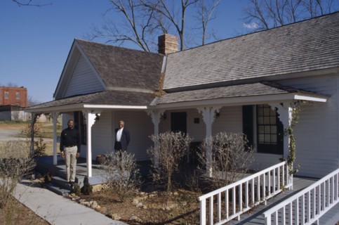 USA, Georgia, Eatonton, Curators of Afro American museum.