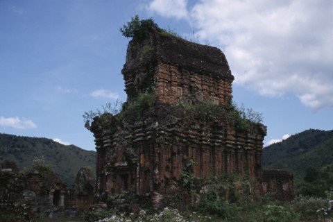 VIETNAM, Central, My Son, Tra Kieu.  Cham ruins.