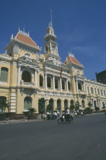 VIETNAM, South, Ho Chi Minh City, Hotel de Ville exterior.