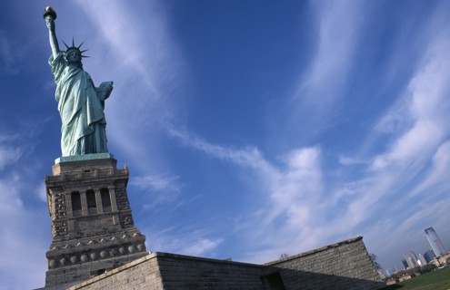 USA, New York, Liberty Island, Statue of Liberty