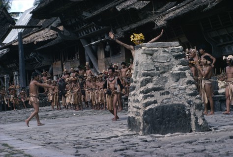INDONESIA, Initiation, Nias Tribal Initiation Ceremony.