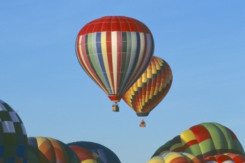 USA, New Mexico, Albuquerque, Balloon fiesta