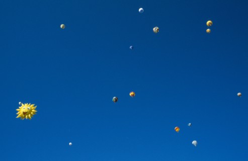USA, New Mexico, Albuquerque, Balloon fiesta