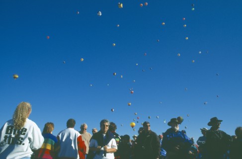 USA, New Mexico, Albuquerque, Balloon fiesta