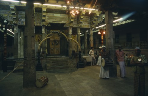 SRI LANKA, Kandy, Temple of the Tooth interior