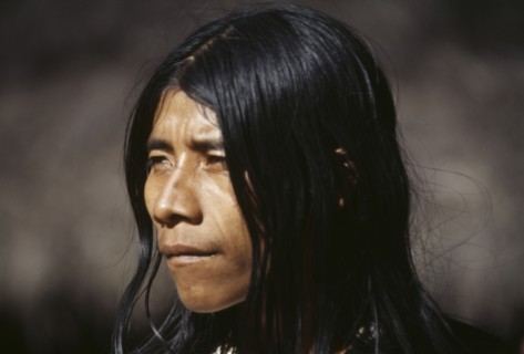 COLOMBIA, People, Kogi, Portrait of a young Kogi man