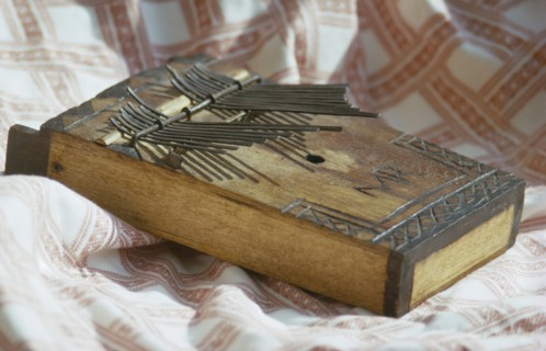 ZIMBABWE, Music, Traditional musical instrument.  Mbira thumb piano.