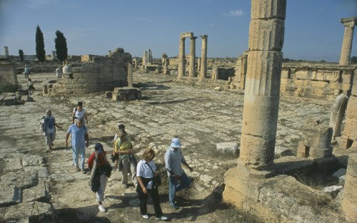LIBYA, Cyrenaica, Cyrene, Sanctuary of Demeter and Kore site of a woman only annual celebration.