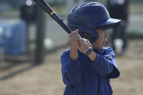 JAPAN, Chiba, Tako, "Kazuma Kikawa, 12 year old 6th grader, bats for Toujou Shonen Yakyu Club,