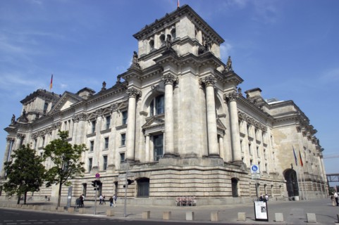 GERMANY, Berlin, Reichstag historical parliament building