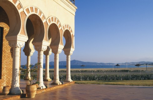 MOROCCO, Tourism, Resort on the North coast near Tangier.