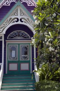 WEST INDIES, St Vincent & The Grenadines, Mustique, Chattel house shop in Britannia Bay