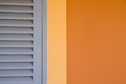 WEST INDIES, Barbados, St James, Building detail in Holetown