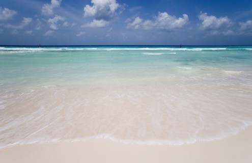 WEST INDIES, Barbados, Christ Church, Rockley Beach also known as Accra Beach after the hotel there