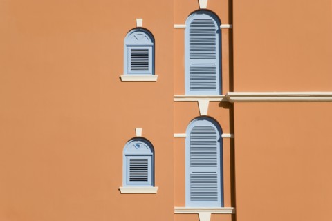 WEST INDIES, Barbados, St James, ADetail of a new development of beachfront apartments for sale in