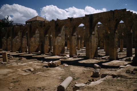 LEBANON, Baalbek, Ruined Mosque.