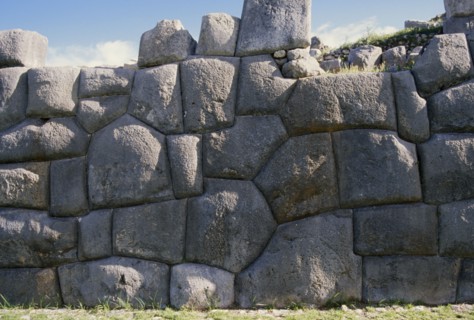 PERU, Cusco, Sacsahuaman, Ruins in Inca city