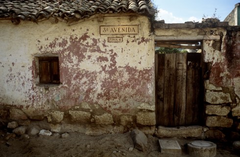 GUATEMALA, Quetzatenango, Xela, "A back street in the outskirts of the Guatemalan town of Xela. A