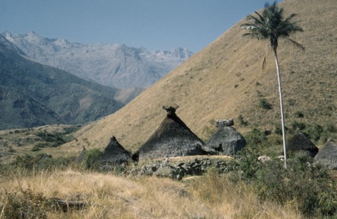 COLOMBIA, Sierra Nevada de Santa Marta, Kogi Tribe, Religious centre of Takina where very young