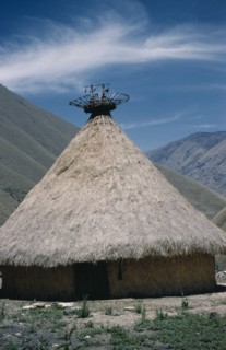COLOMBIA, Sierra Nevada de Santa Marta, Kogi Tribe, "Kasiquial, a ritual meeting centre for Kogi