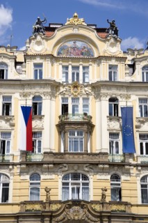 CZECH REPUBLIC, Bohemia, Prague, The Art Nouveau Ministry of Local Development in the Old Town