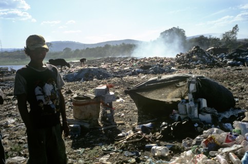 NICARAGUA, Managua Province, Managua, "The 'waste basket of Chureca' has existed since the late