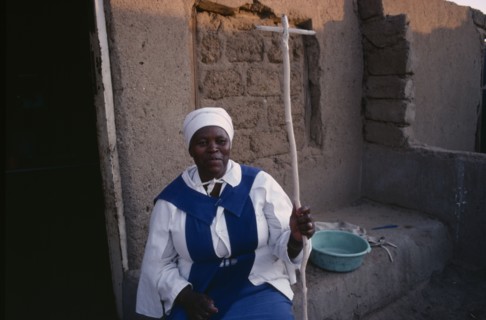 SOUTH AFRICA, Religion, Member of the Catholic apostolic church of Zion
