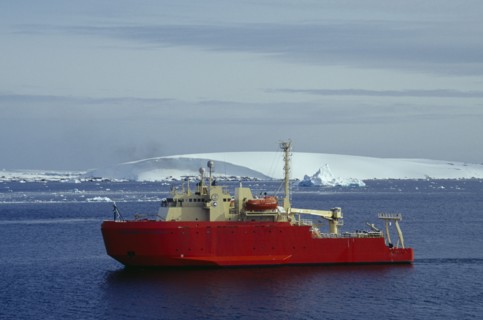 ANTARCTICA, Transport, United States research ship called Lawrence M Gould which entered service