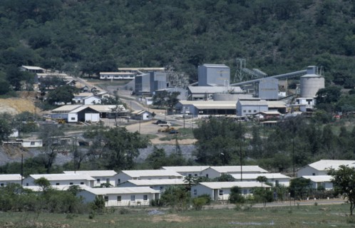 ZIMBABWE, Industry, Mining, Renco Rio Tinto gold mine.